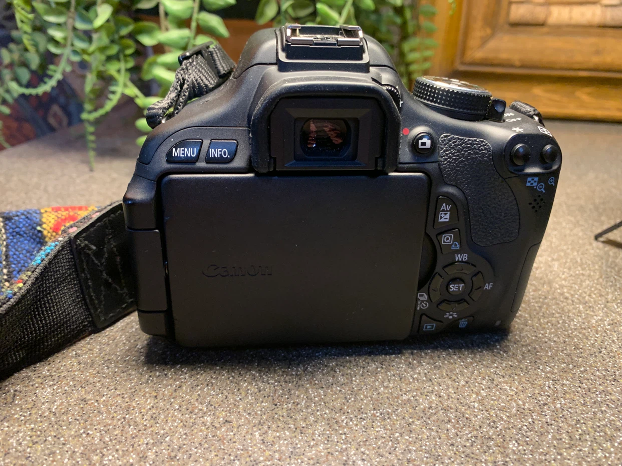 Canon EOS Rebel T3i DSLR Camera with Two Lenses and Bag