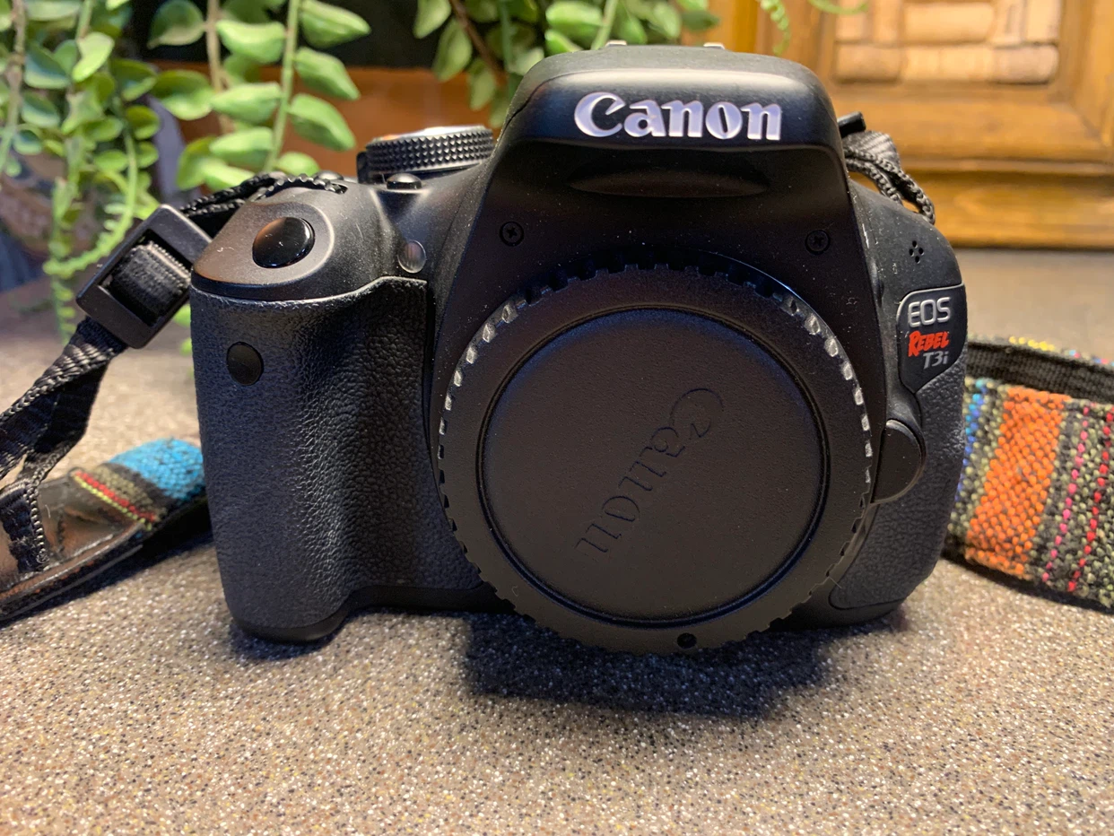 Canon EOS Rebel T3i DSLR Camera with Two Lenses and Bag - photo 2