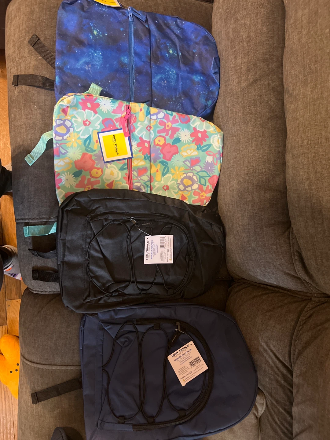 High Trails Backpacks - 4 Pack