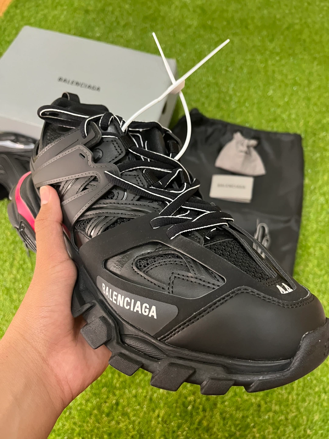BB Track Sneakers Triple Black - Brand New With Box