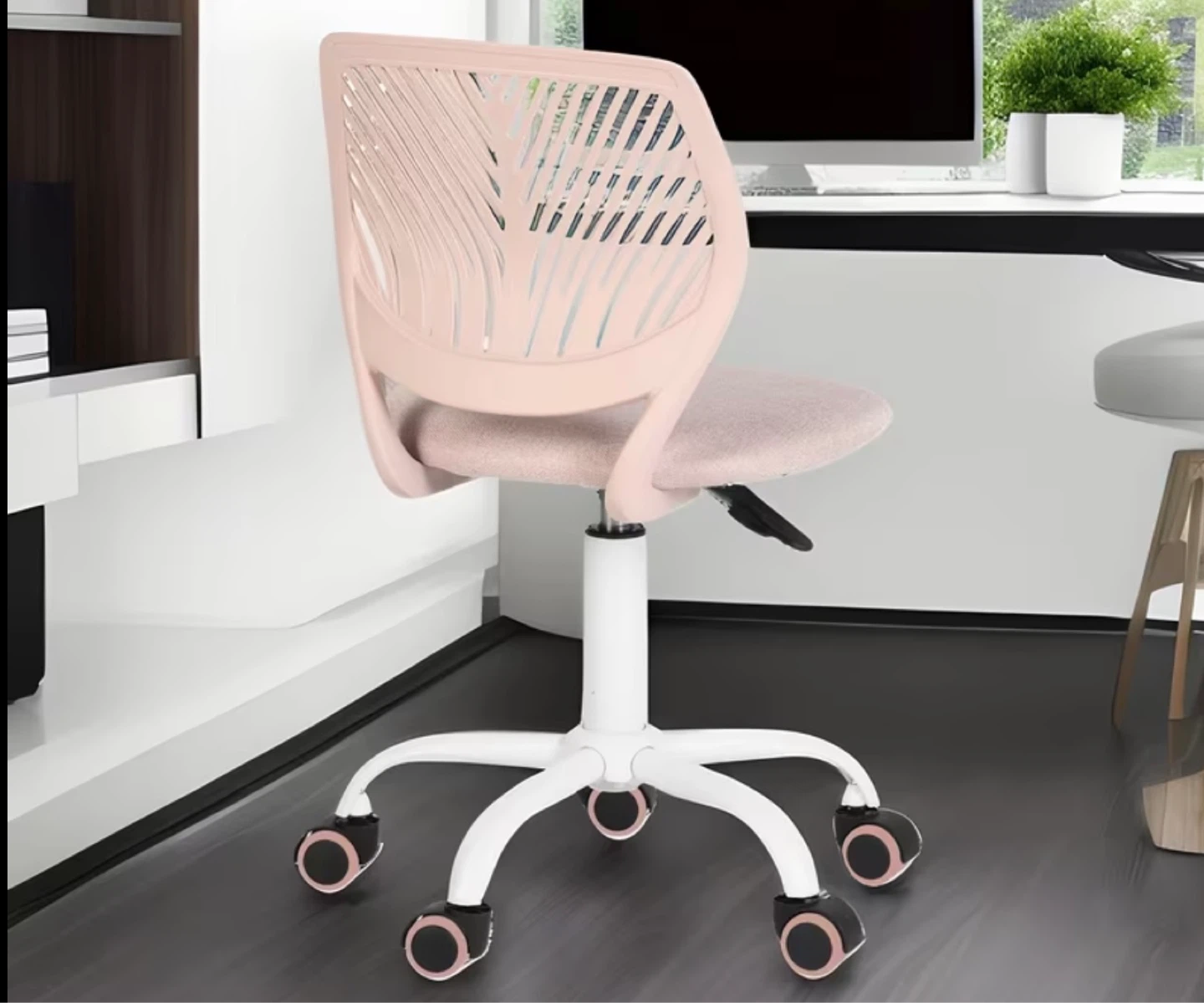 Pink Ergonomic Office Chair