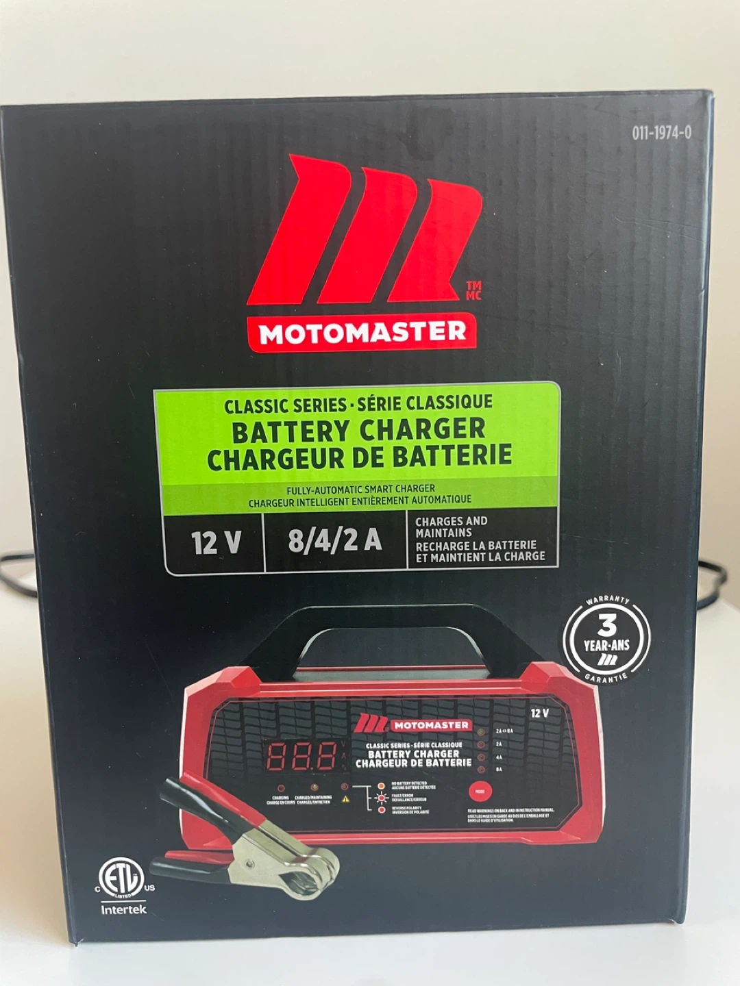 Motomaster Classic Series Battery Charger
