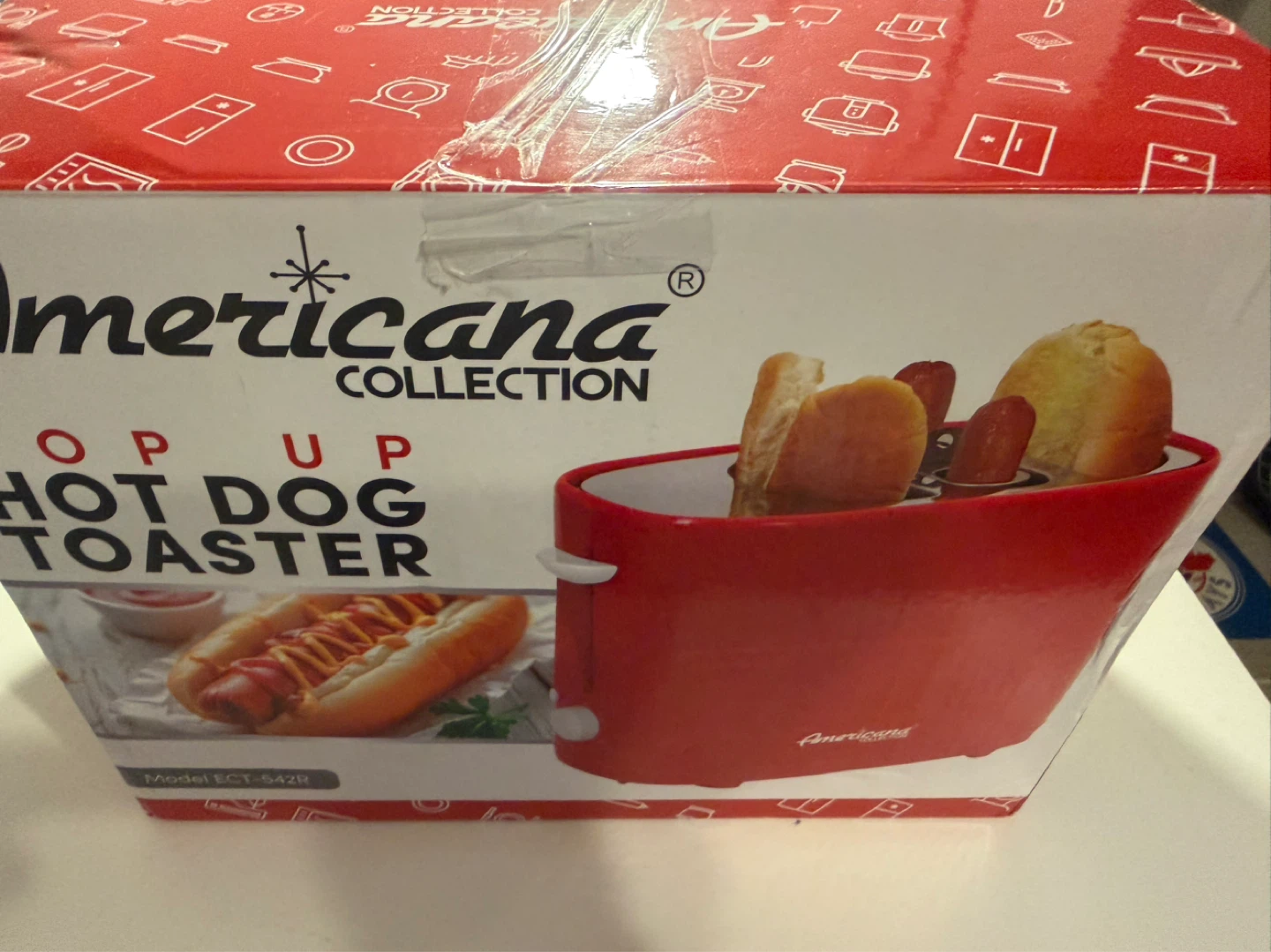 Americana Collection Pop Up Hot Dog Toaster