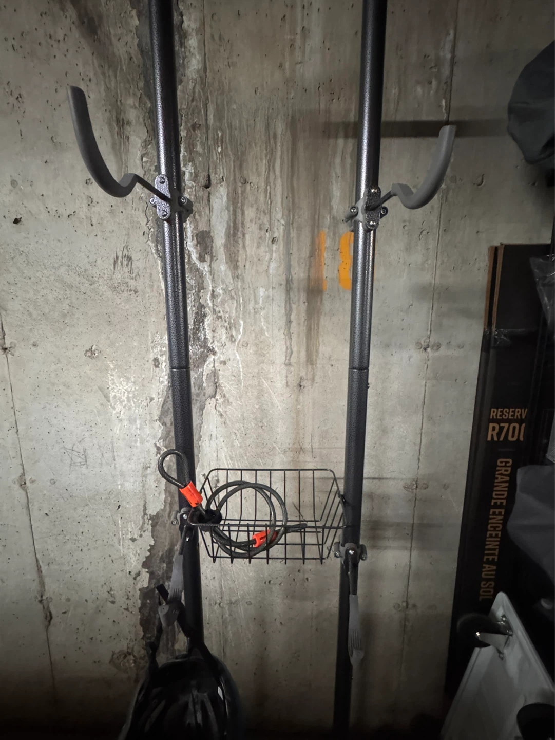 Bike Storage Rack with Basket - photo 2