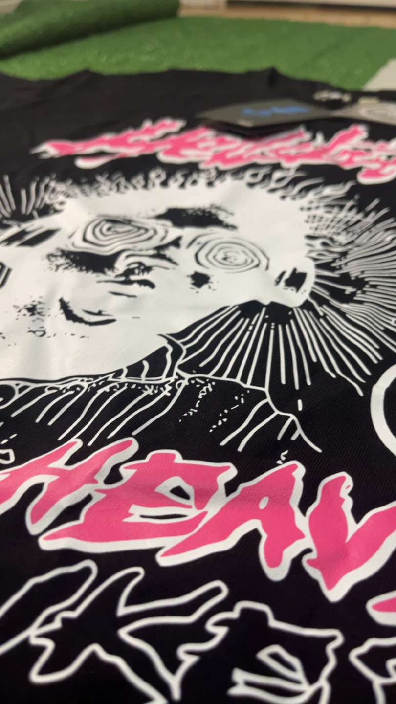 Hellstar Records "Heaven Sounds Like" Tee Black - Brand New M - photo 3