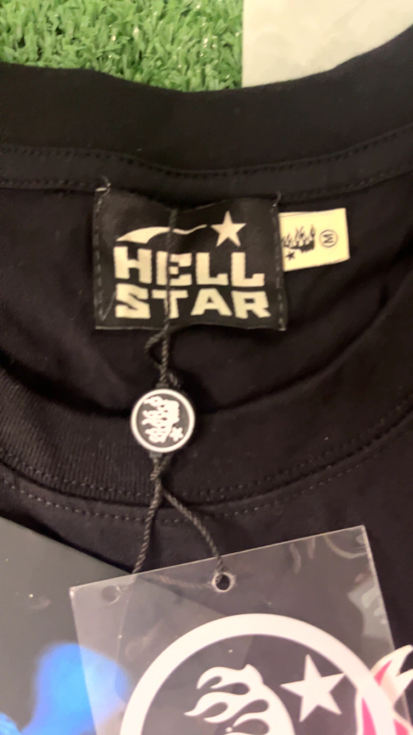 Hellstar Records "Heaven Sounds Like" Tee Black - Brand New M - photo 5