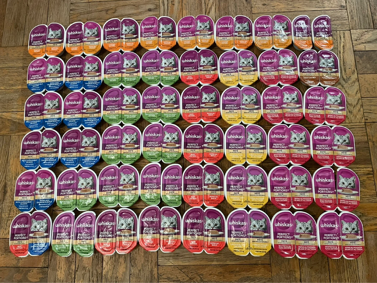 Huge Wet Cat Food Lot