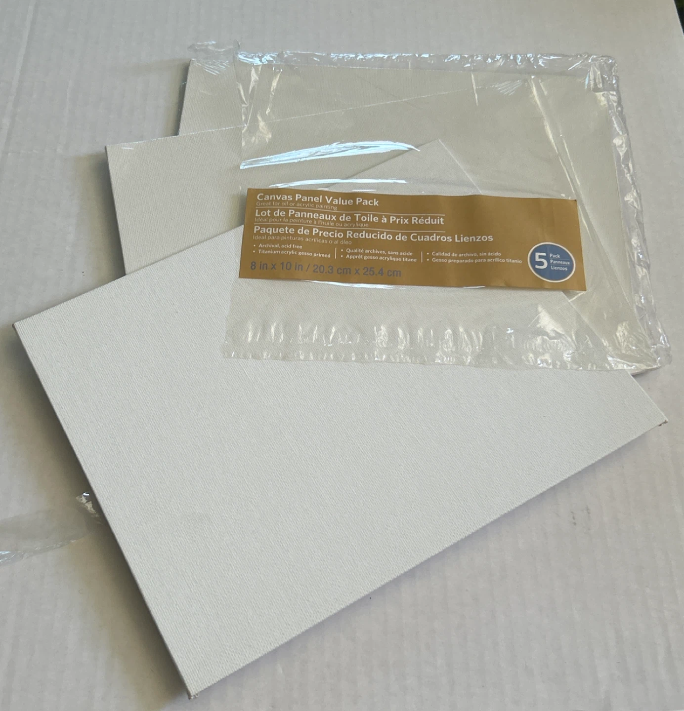 Artist's Loft Canvas Panel Value Pack-3 Panels