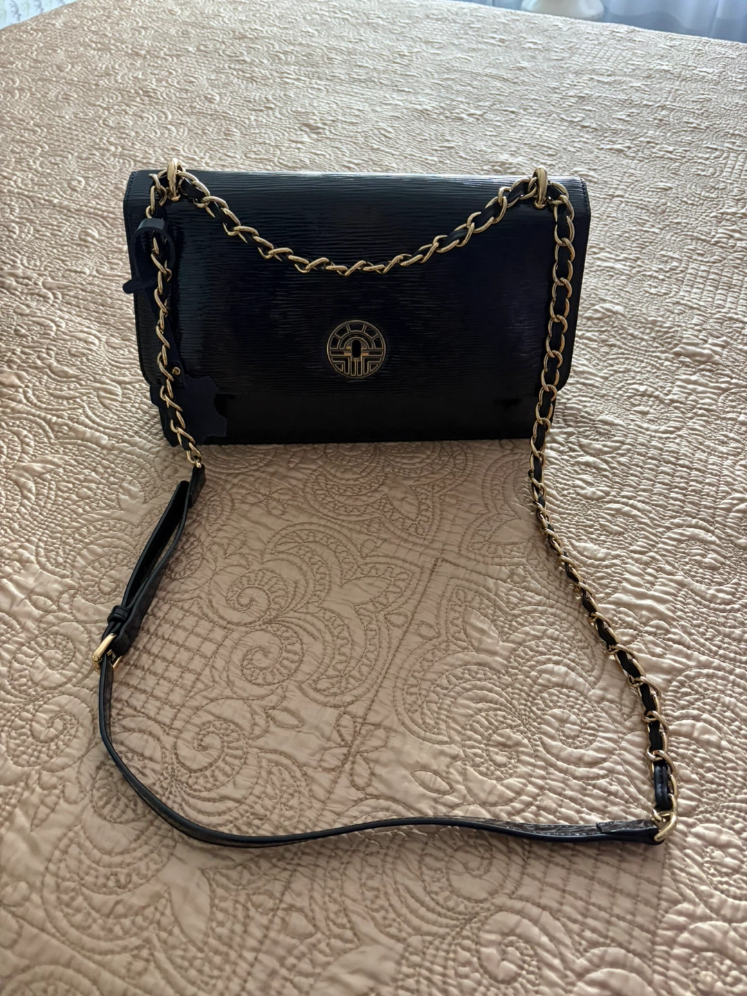 Luxury Louis Feraud black purse