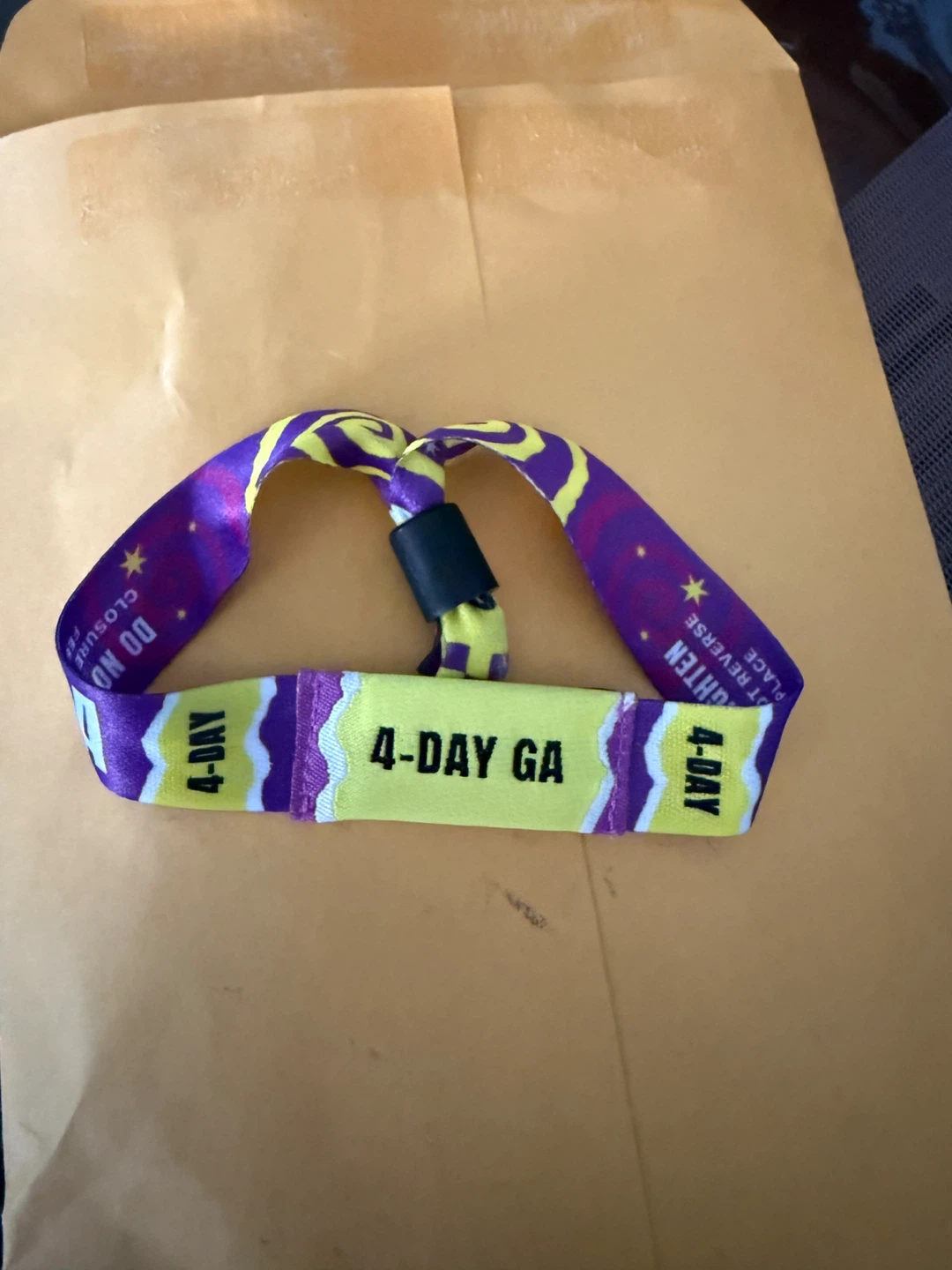 Lollapalooza 4 day wristband Raffle