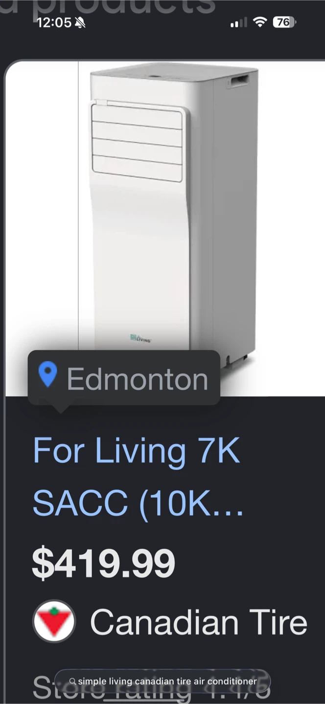 For Living 7K SACC Air Conditioner (free for parts) (etc)