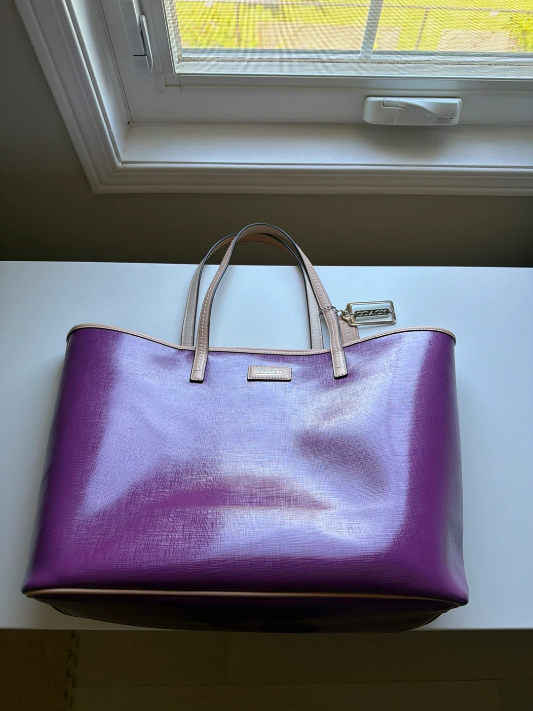 Coach Park Metro Tote Bag - Amethyst