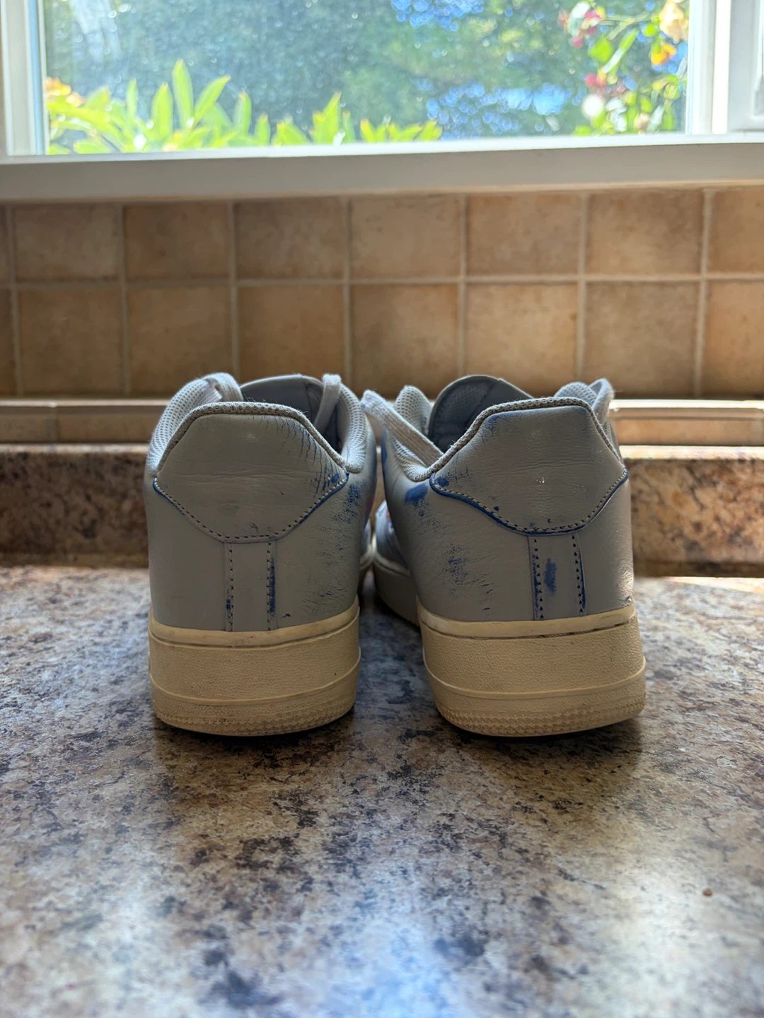 Nike Air Force 1 Low Light Blue Sneakers - photo 2