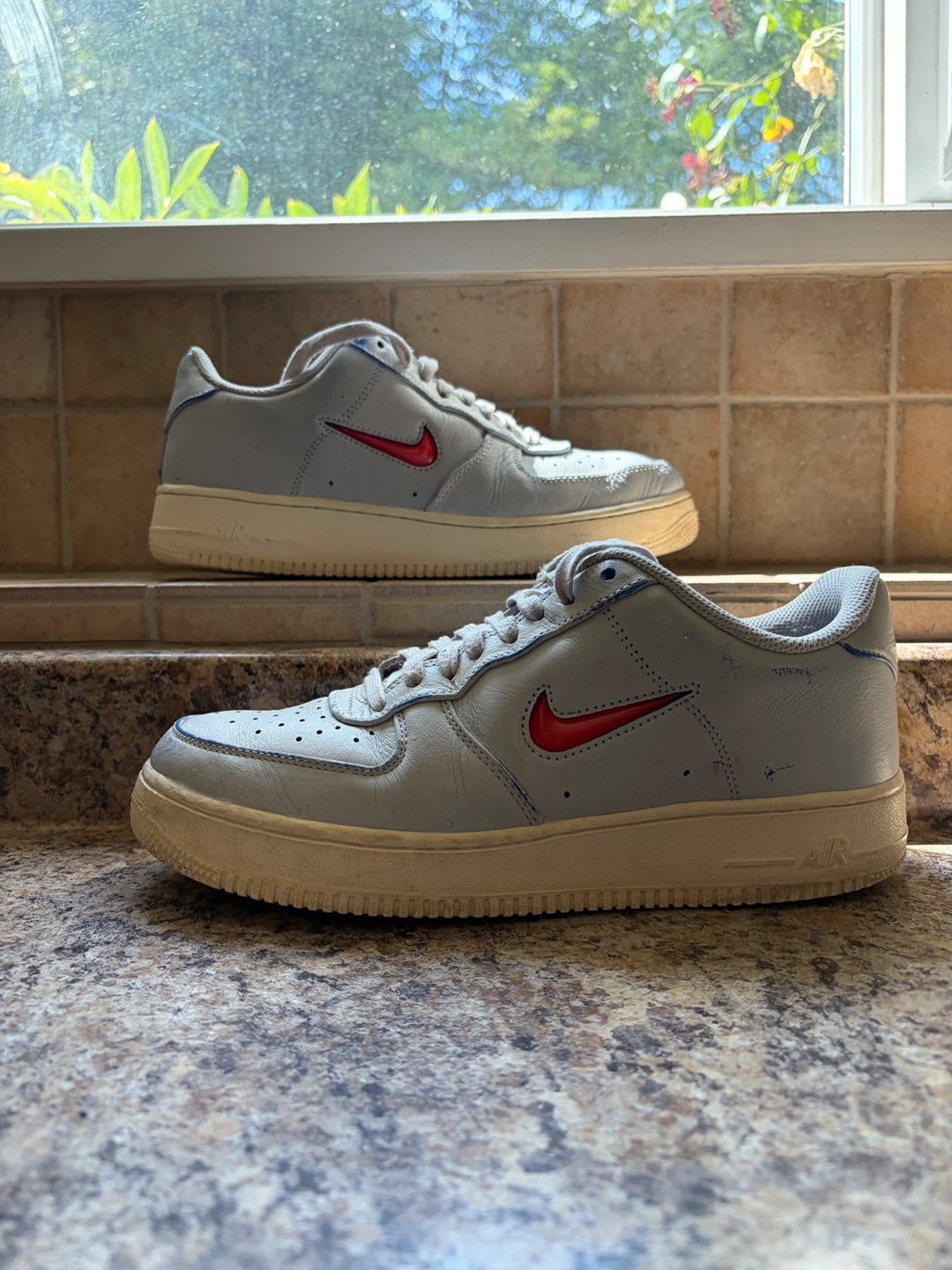 Nike Air Force 1 Low Light Blue Sneakers