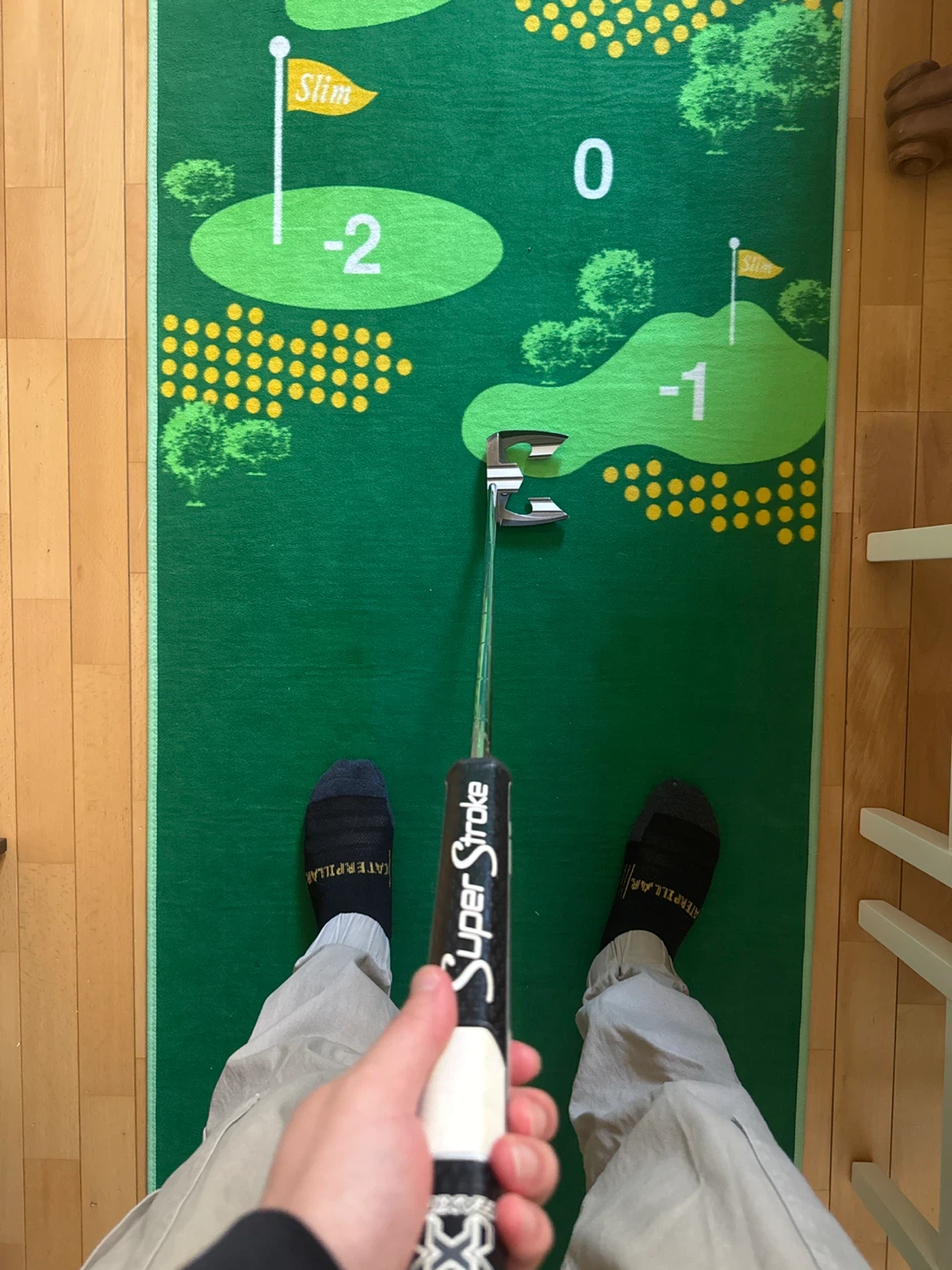 Odyssey white ice Teron putter with Super Stroke grip - photo 3