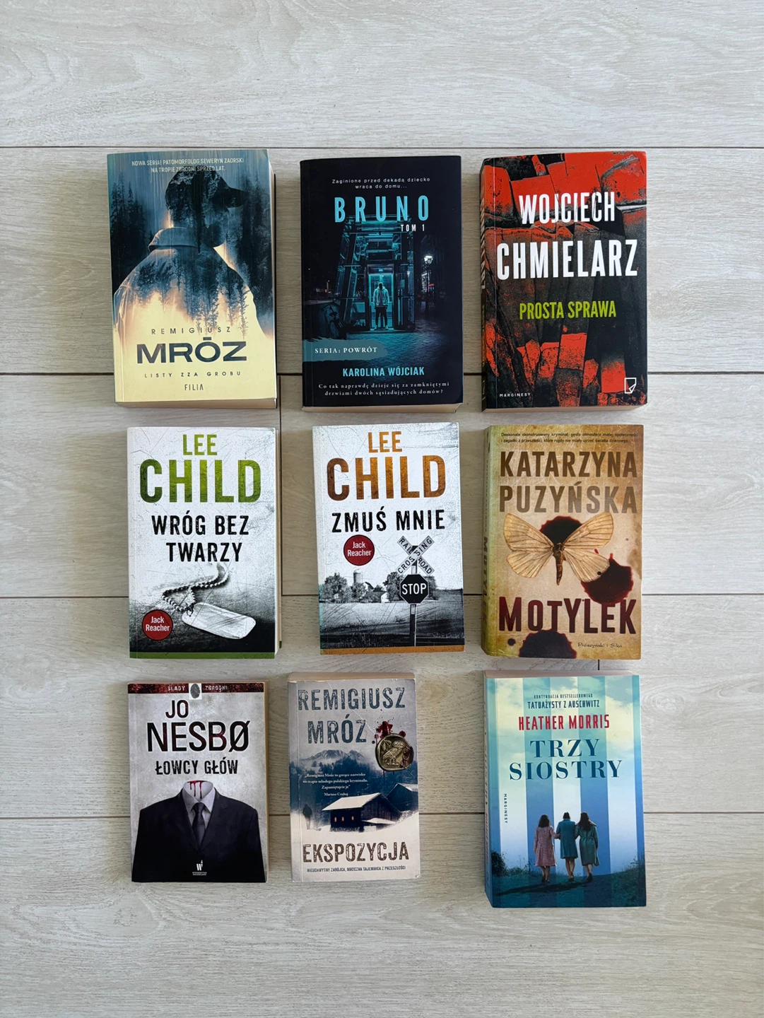 Assorted Paperback Polish Books $5 each