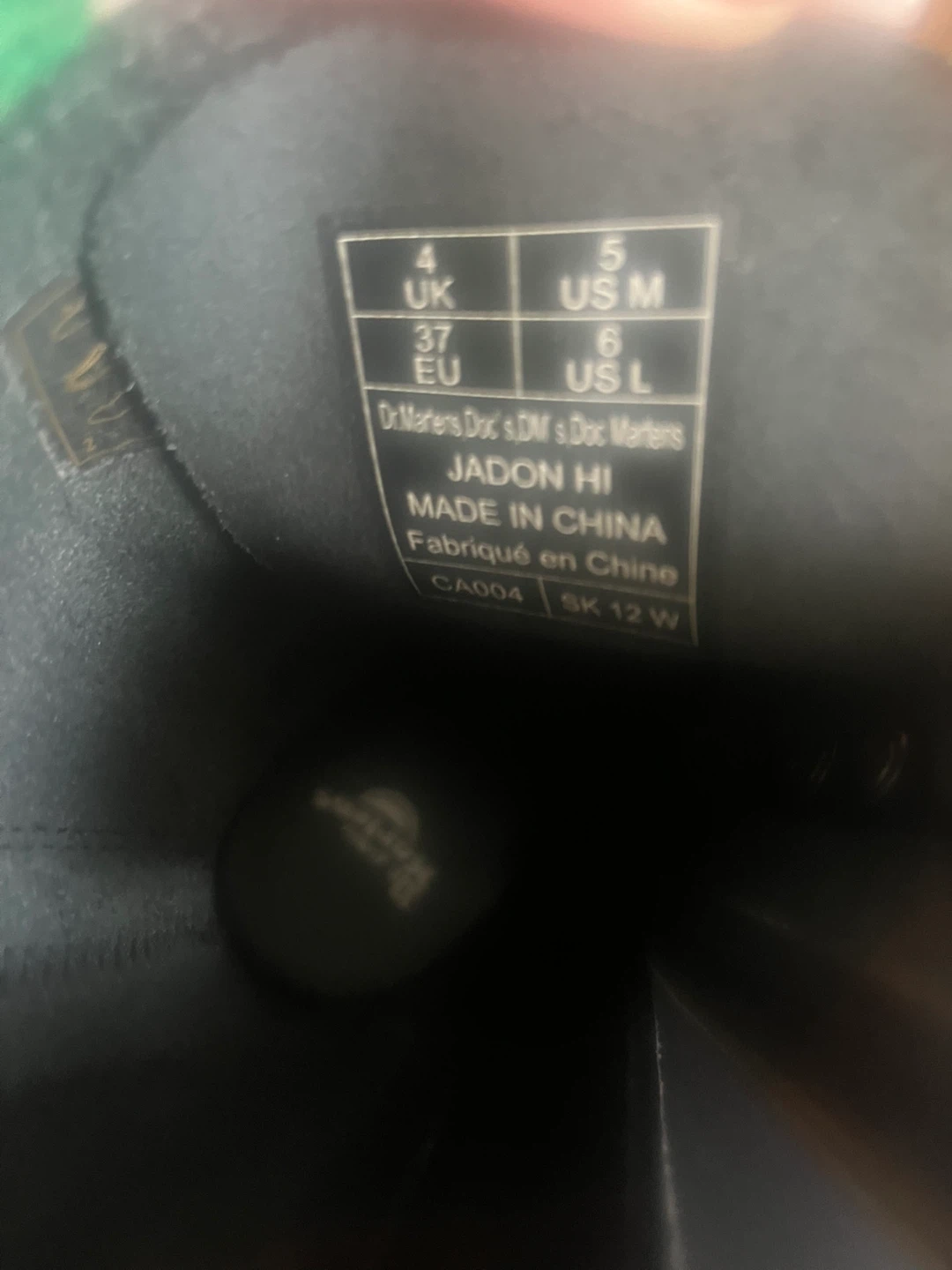 Dr. Martens Jadon Hi Platform Boots Black Leather - photo 2