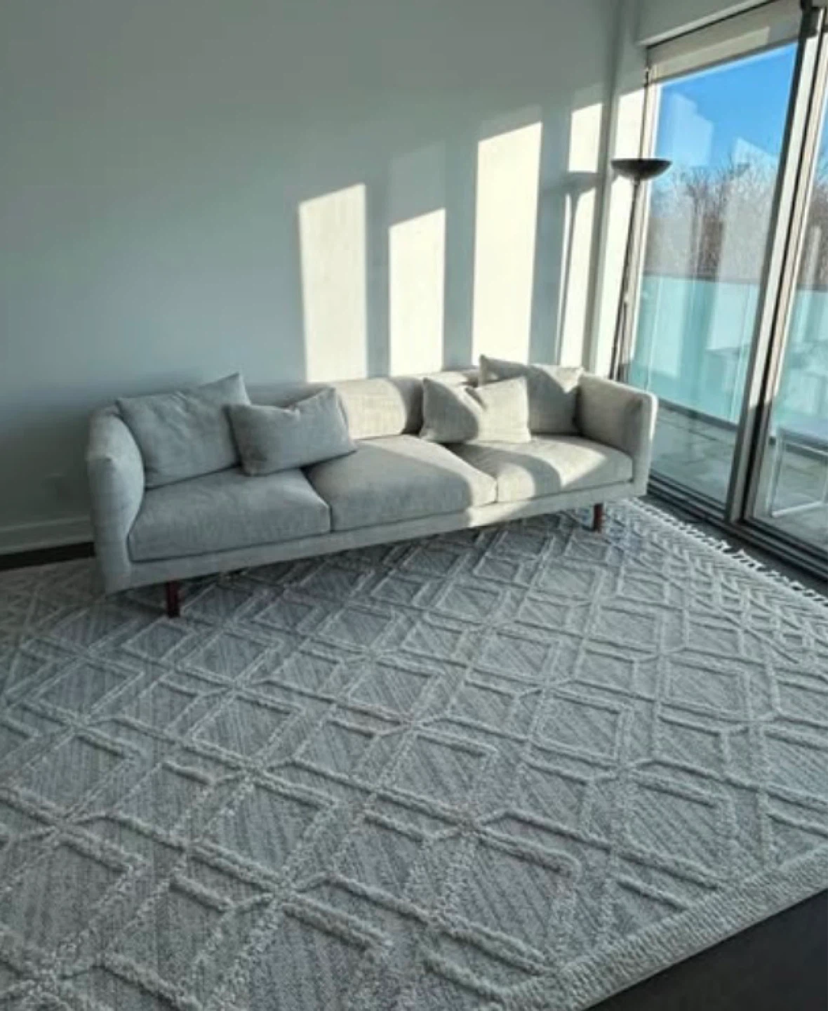 EQ3 Replay Sofa - Lee Dove Performance Fabric - photo 3