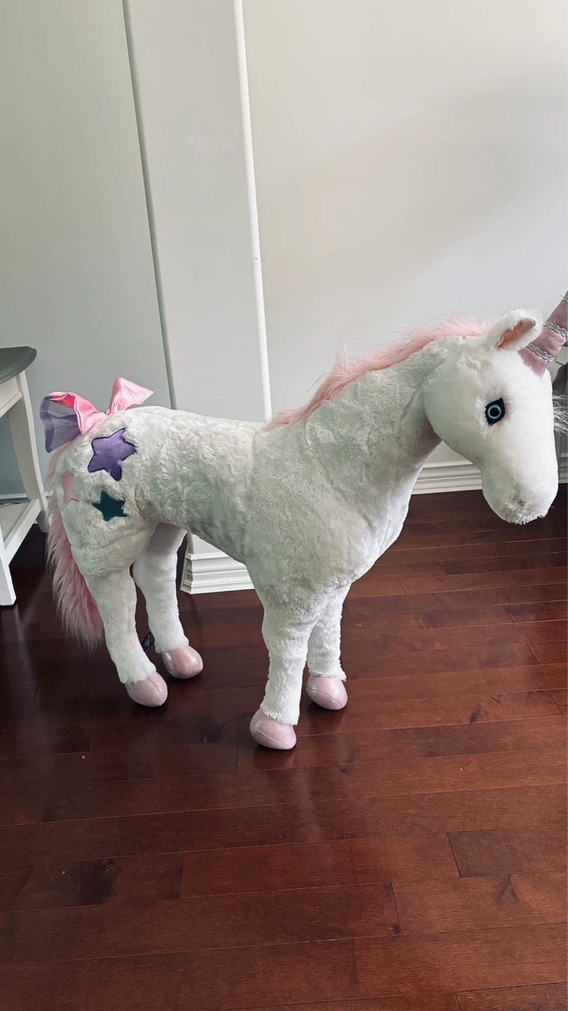 Melissa & Doug giant plush unicorn