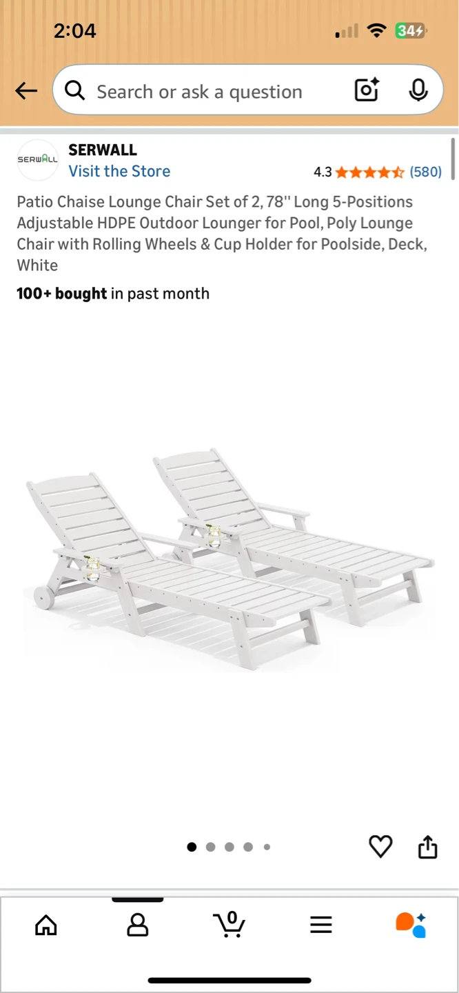 Chaise Lounges (Can take one or both) - photo 3