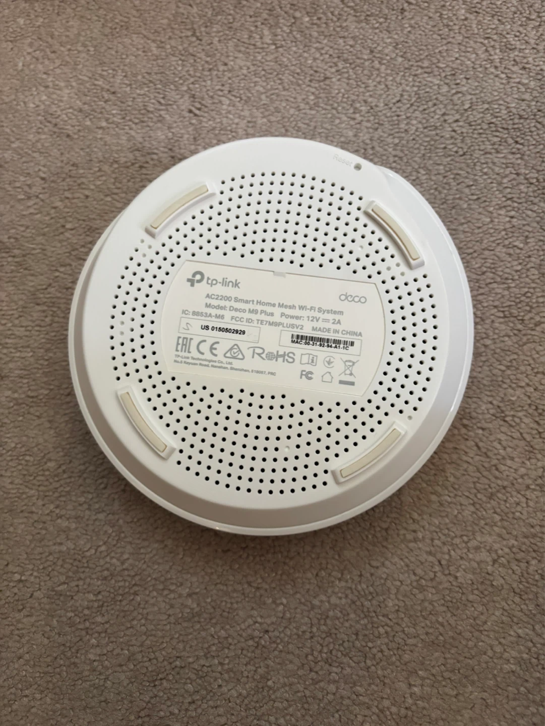 TP-Link Deco M9 Plus Mesh Wi-Fi System (AC2200) - photo 5