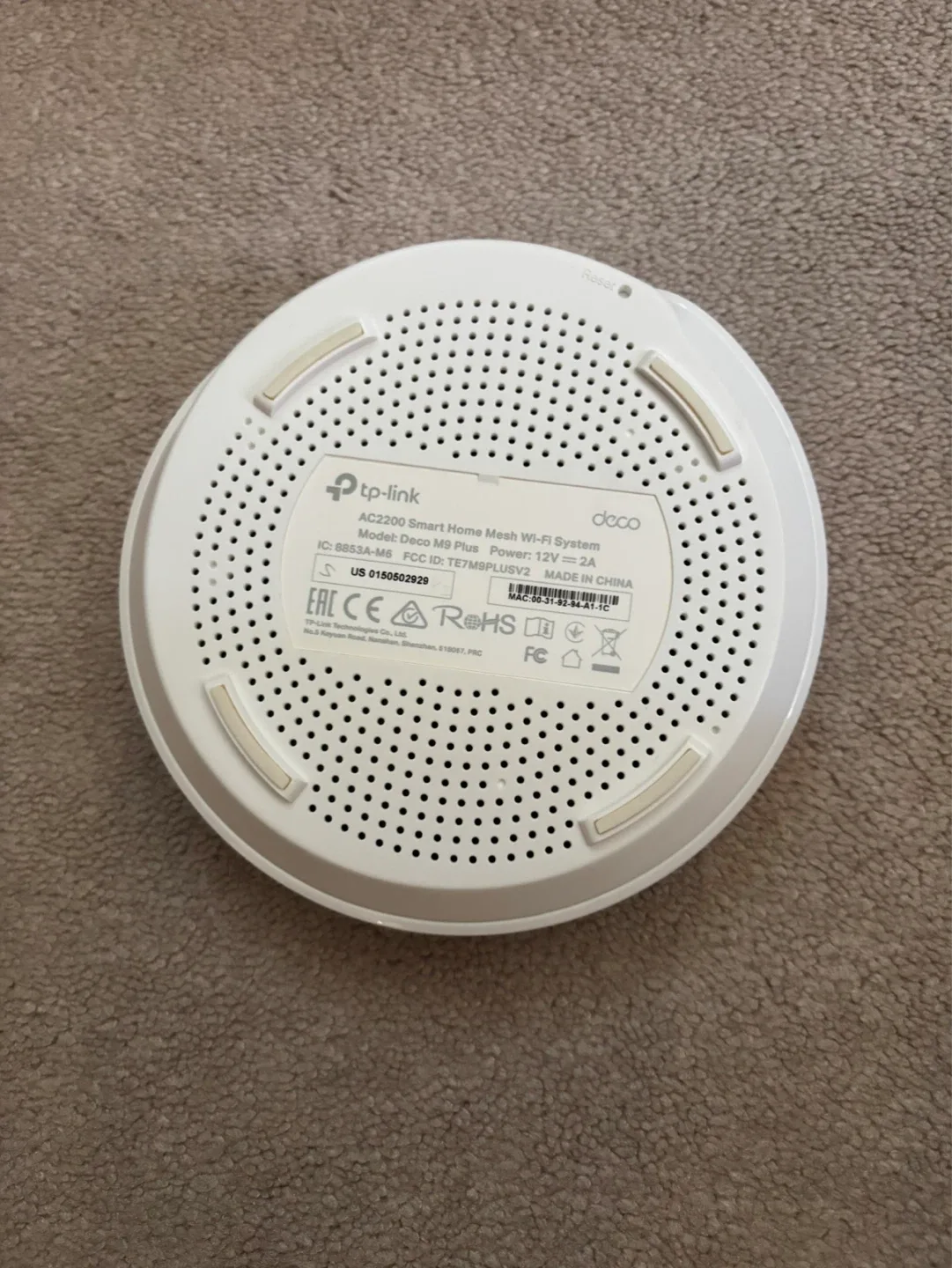 TP-Link Deco M9 Plus Mesh Wi-Fi System (AC2200) - photo 5