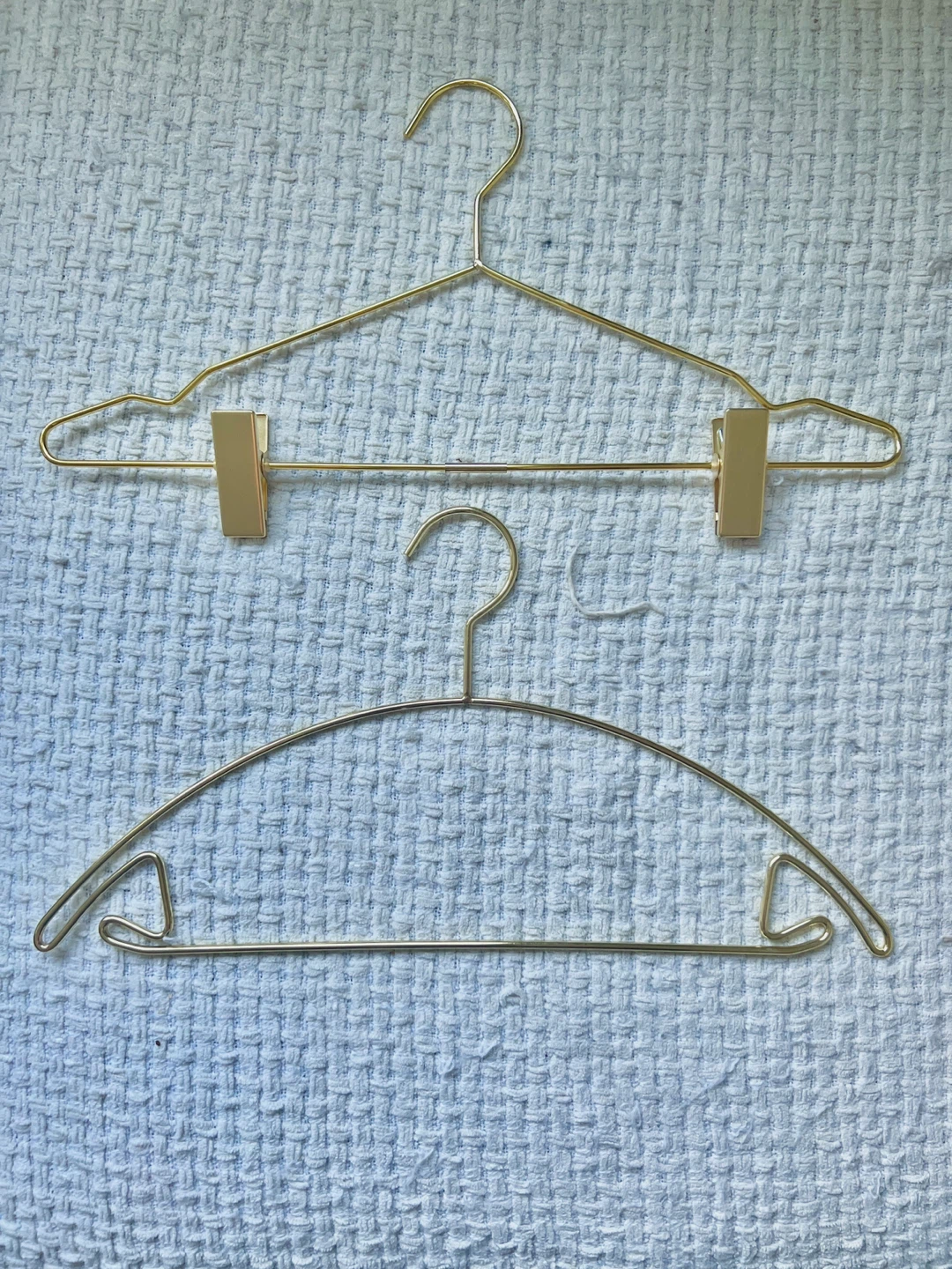 Gold Metal Hangers