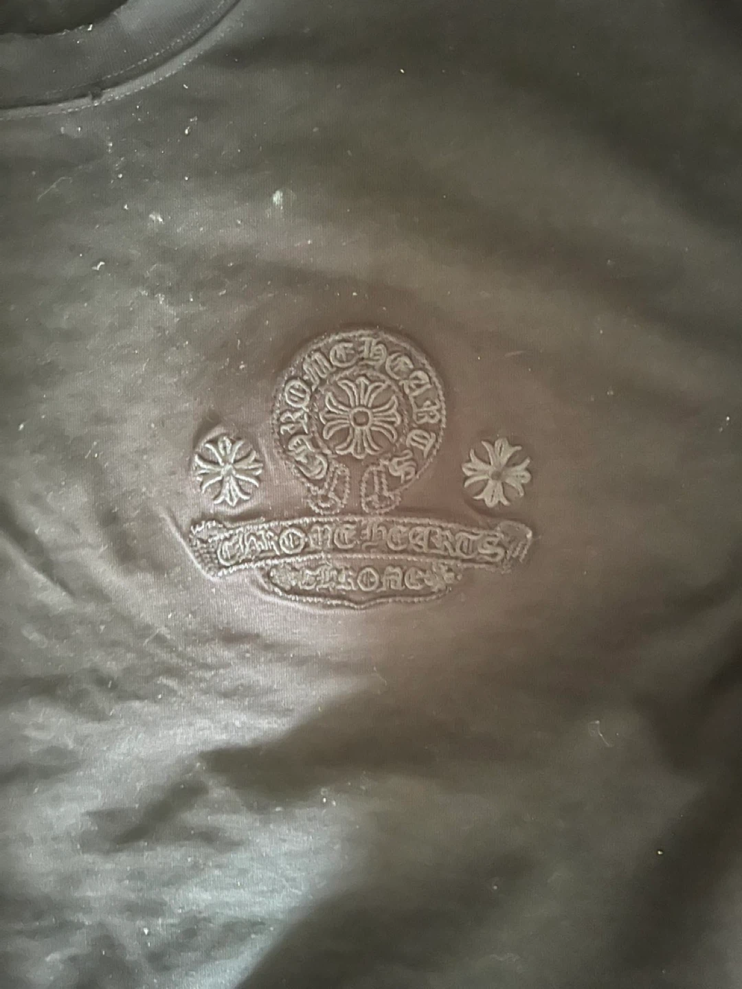 Chrome Hearts Black T-Shirt - photo 3