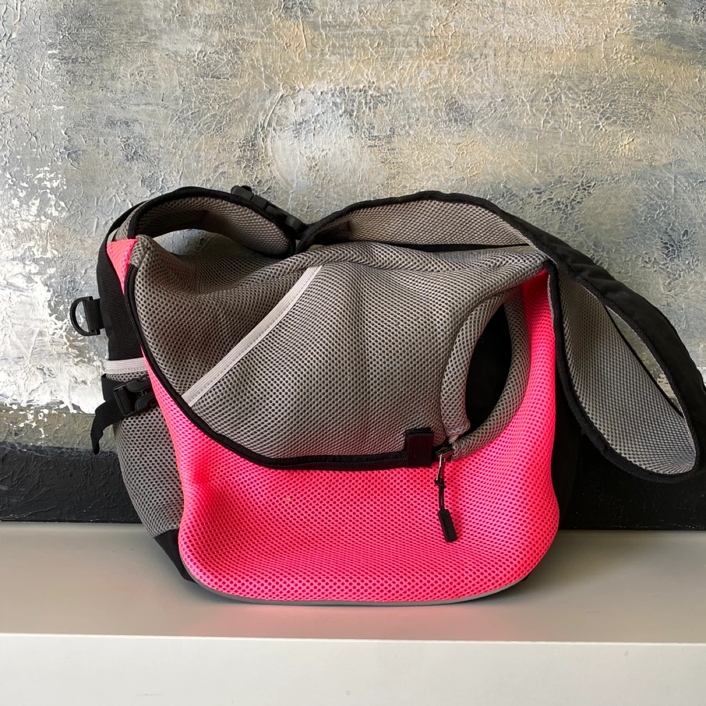 Sling Carrier Crossbody Dog Purse Adjustable Strap Travel - photo 2