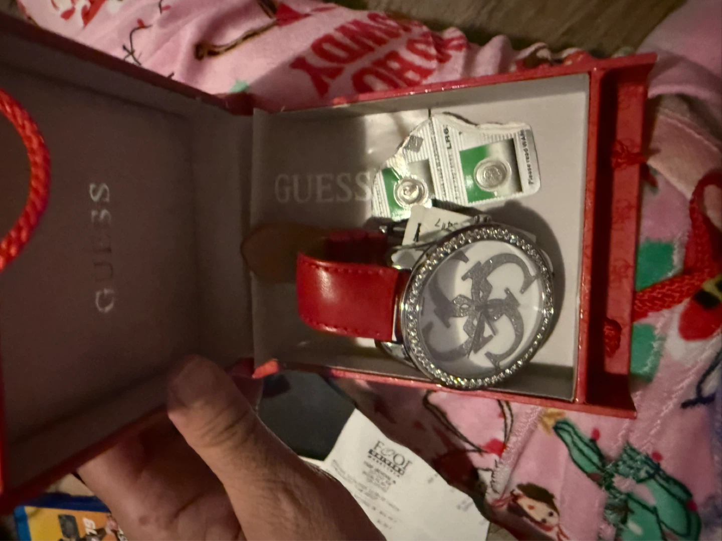 Guess Watch with Red Band - photo 2