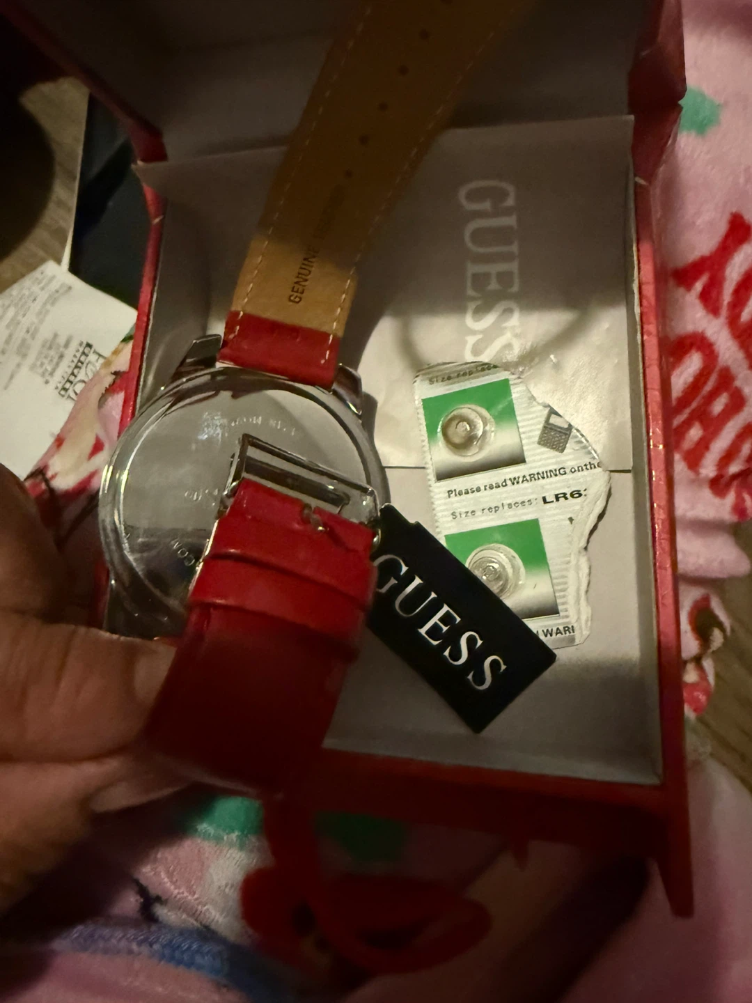 Guess Watch with Red Band - photo 3