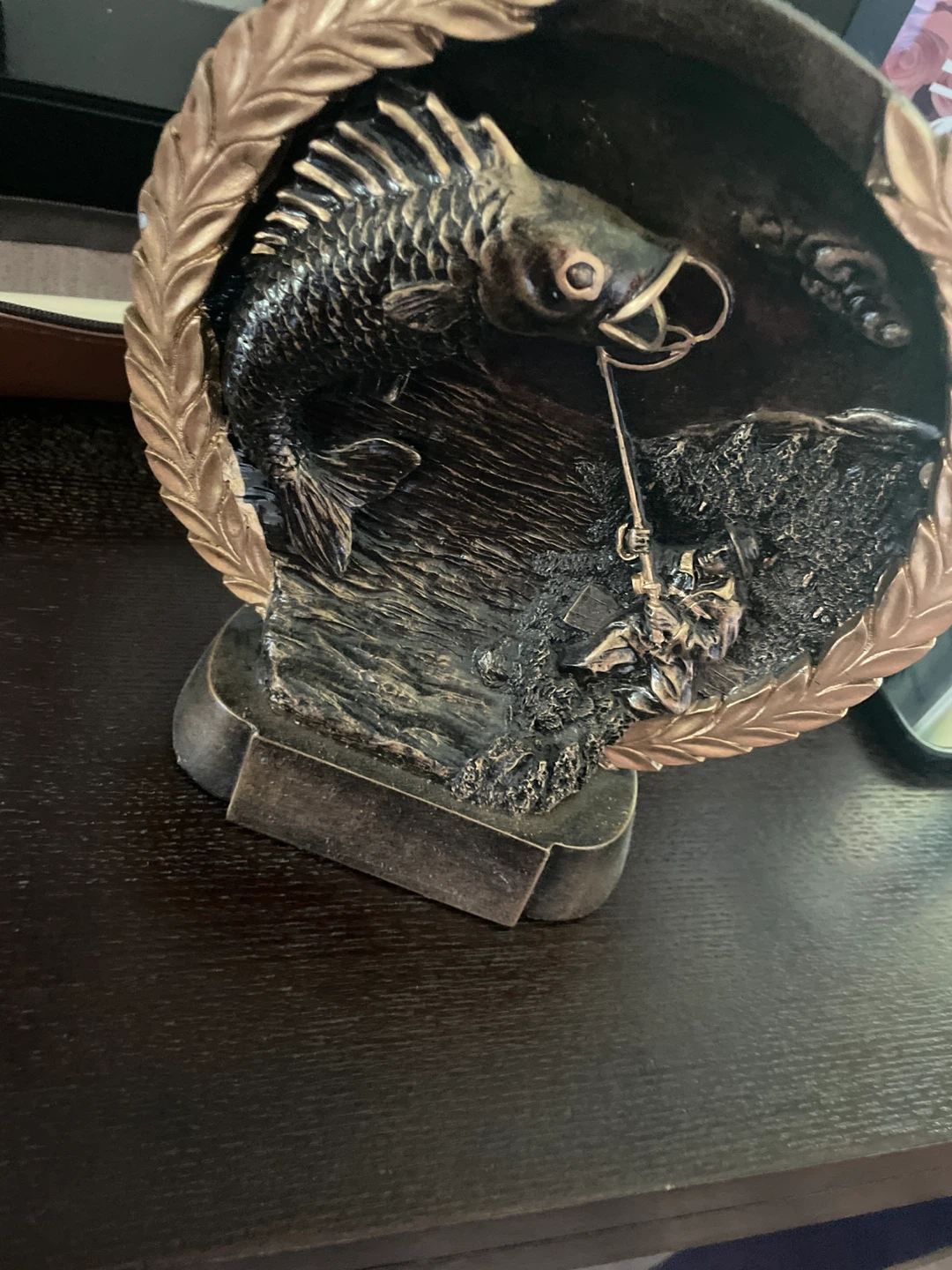 Fishing Trophy with Large Fish and Angler - photo 2