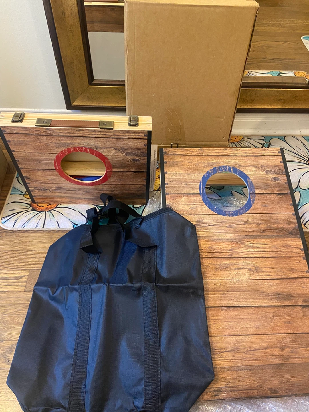 Cornhole Board Set with Carrying Bag