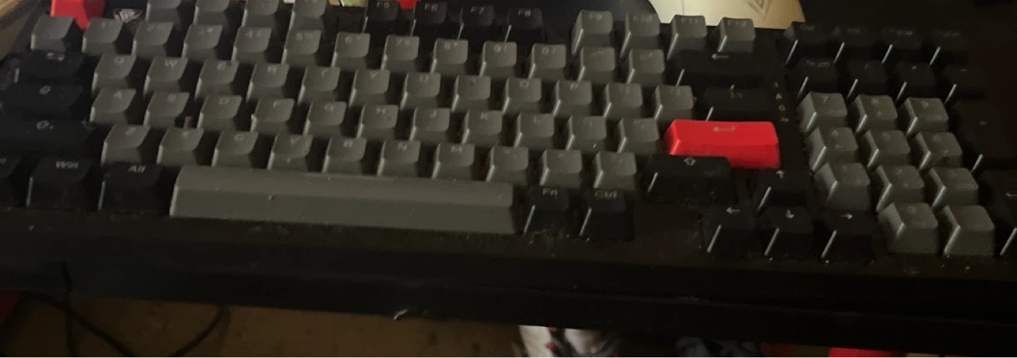 Black Mechanical Keyboard with RGB Lighting - photo 2