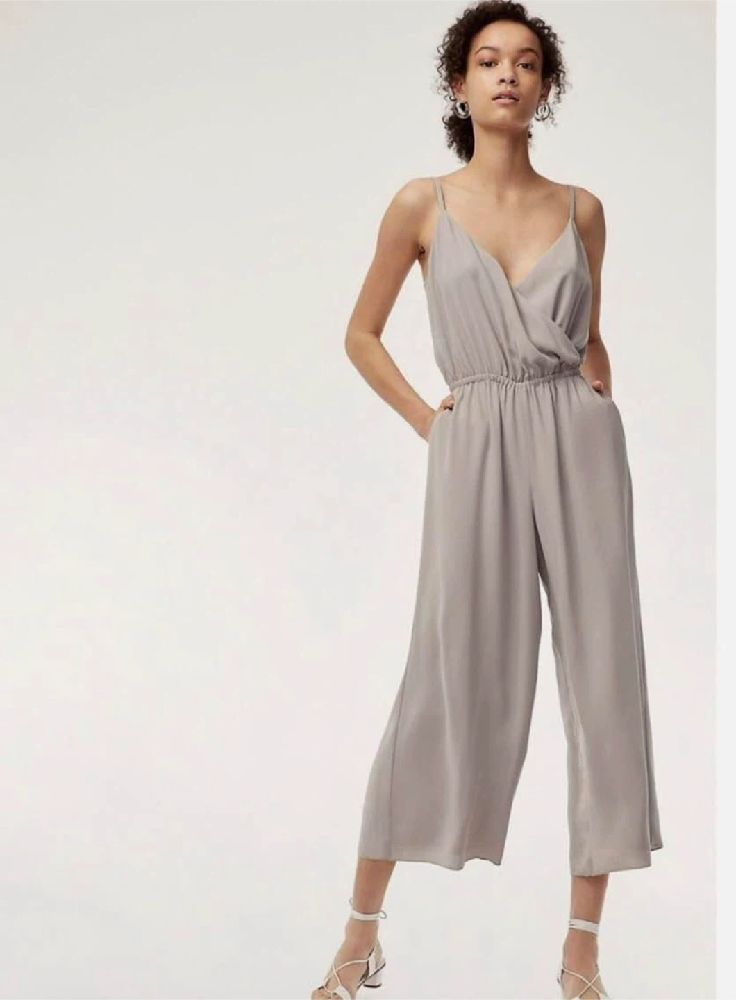 Wilfred Grey Jumpsuit Size Small