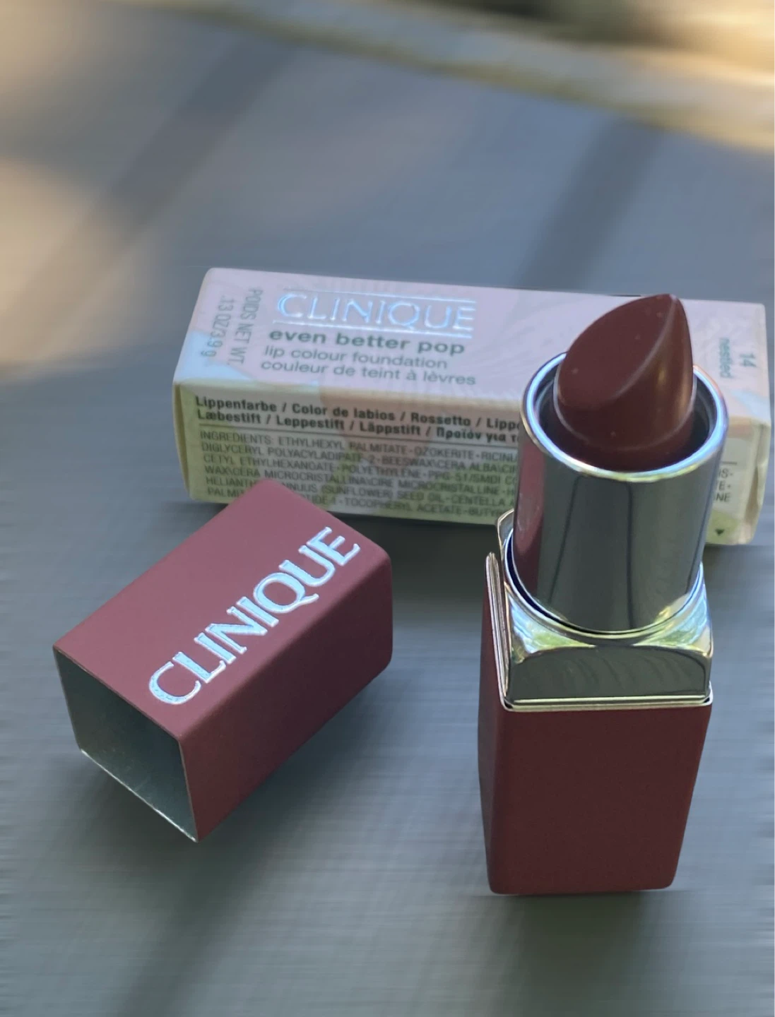 Clinique Even Better Pop Lip Colour Foundation - 14 Nestled