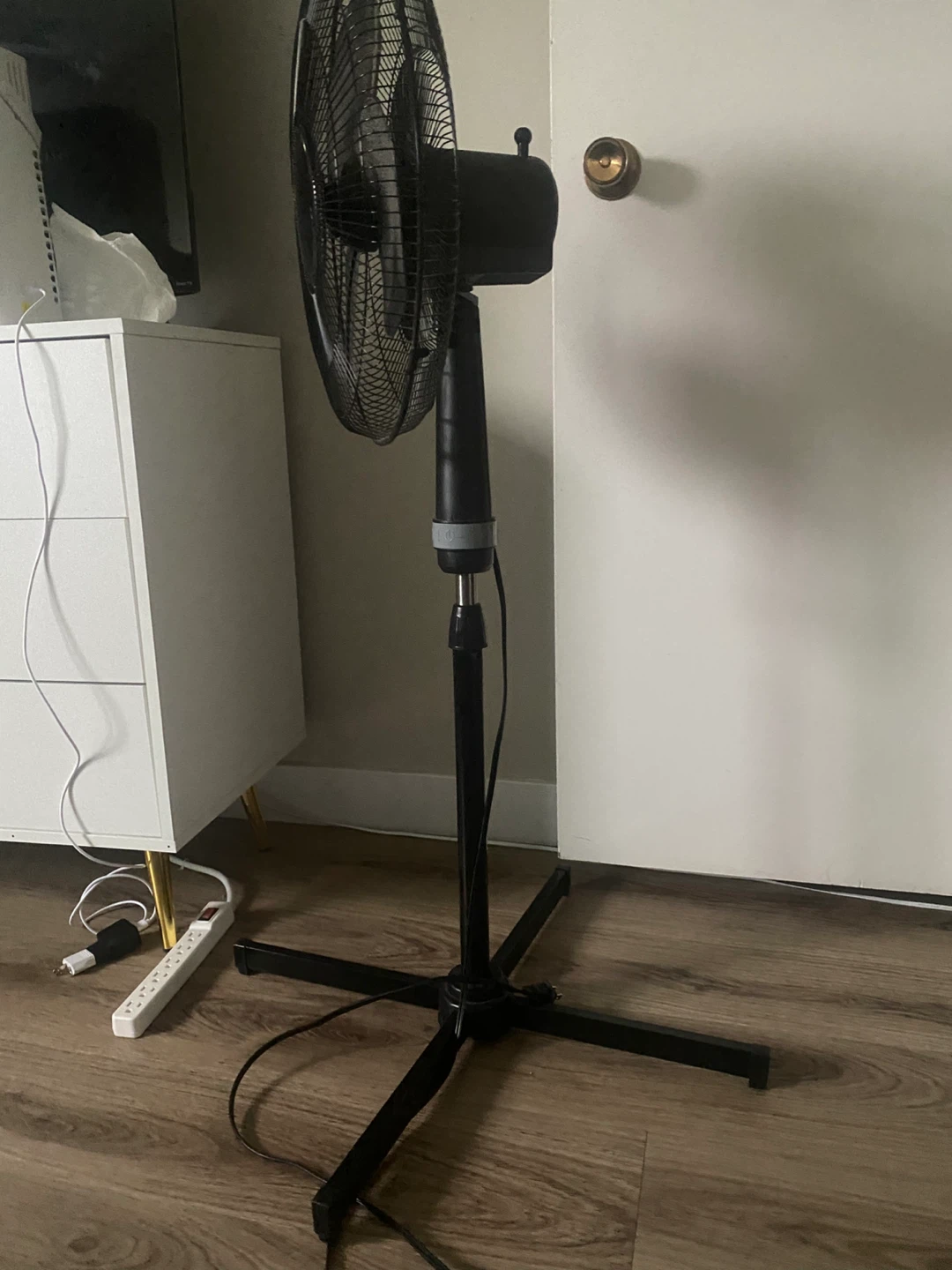 Black Standing Fan - photo 2