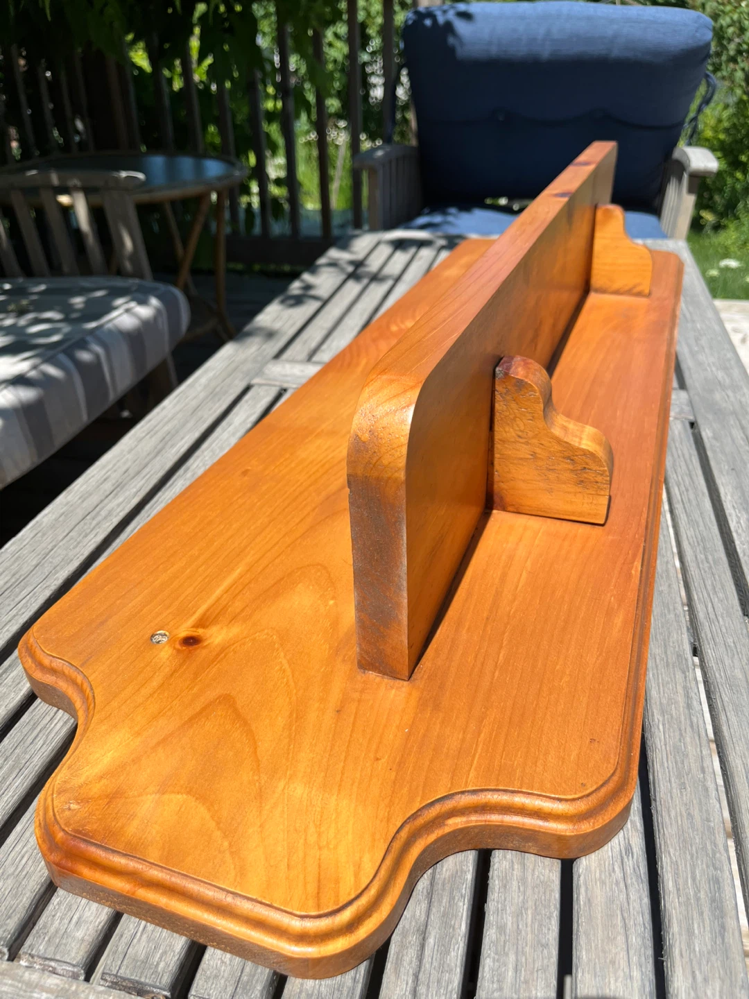 Solid Wood Vintage Wall Shelf