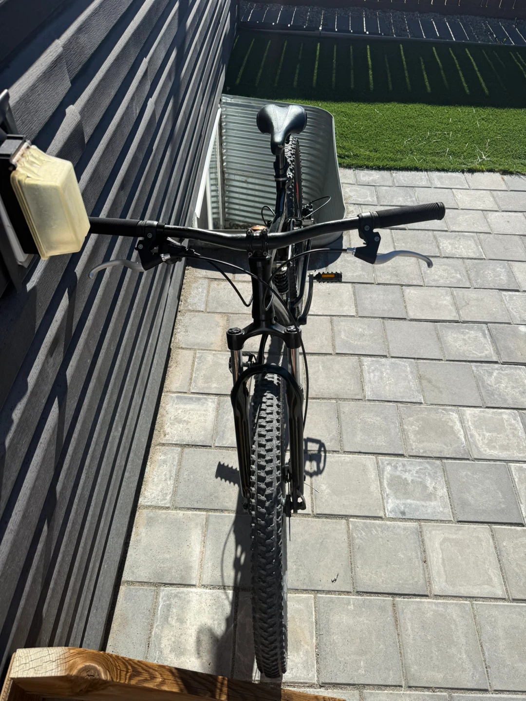 Black Full Suspension Mountain Bike - photo 4