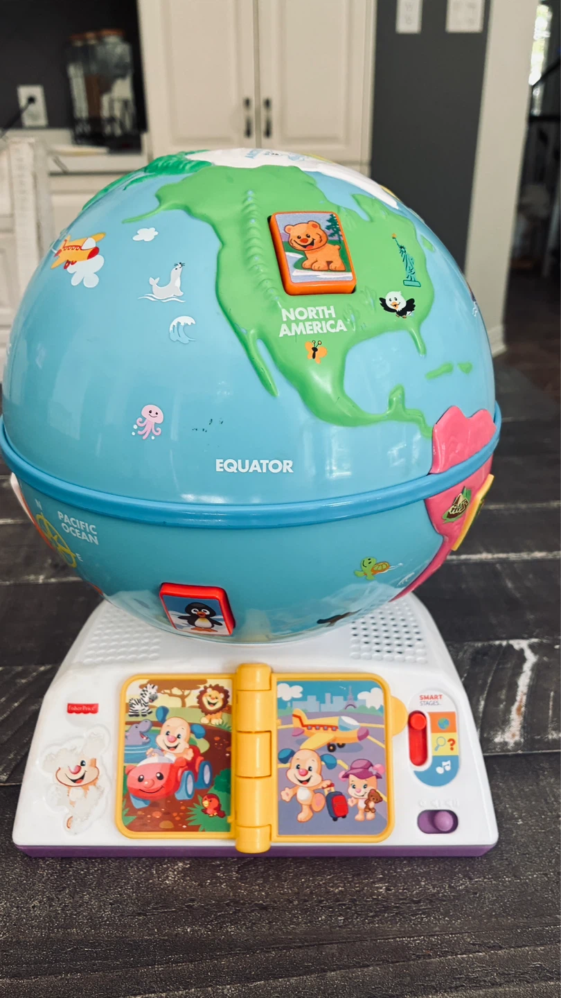 Fisher Price laugh & learn around the world learning globe
