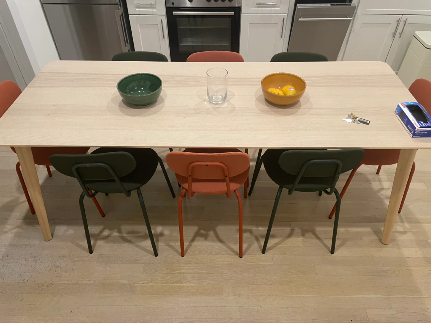 Hay Dining Table with 6 Chairs