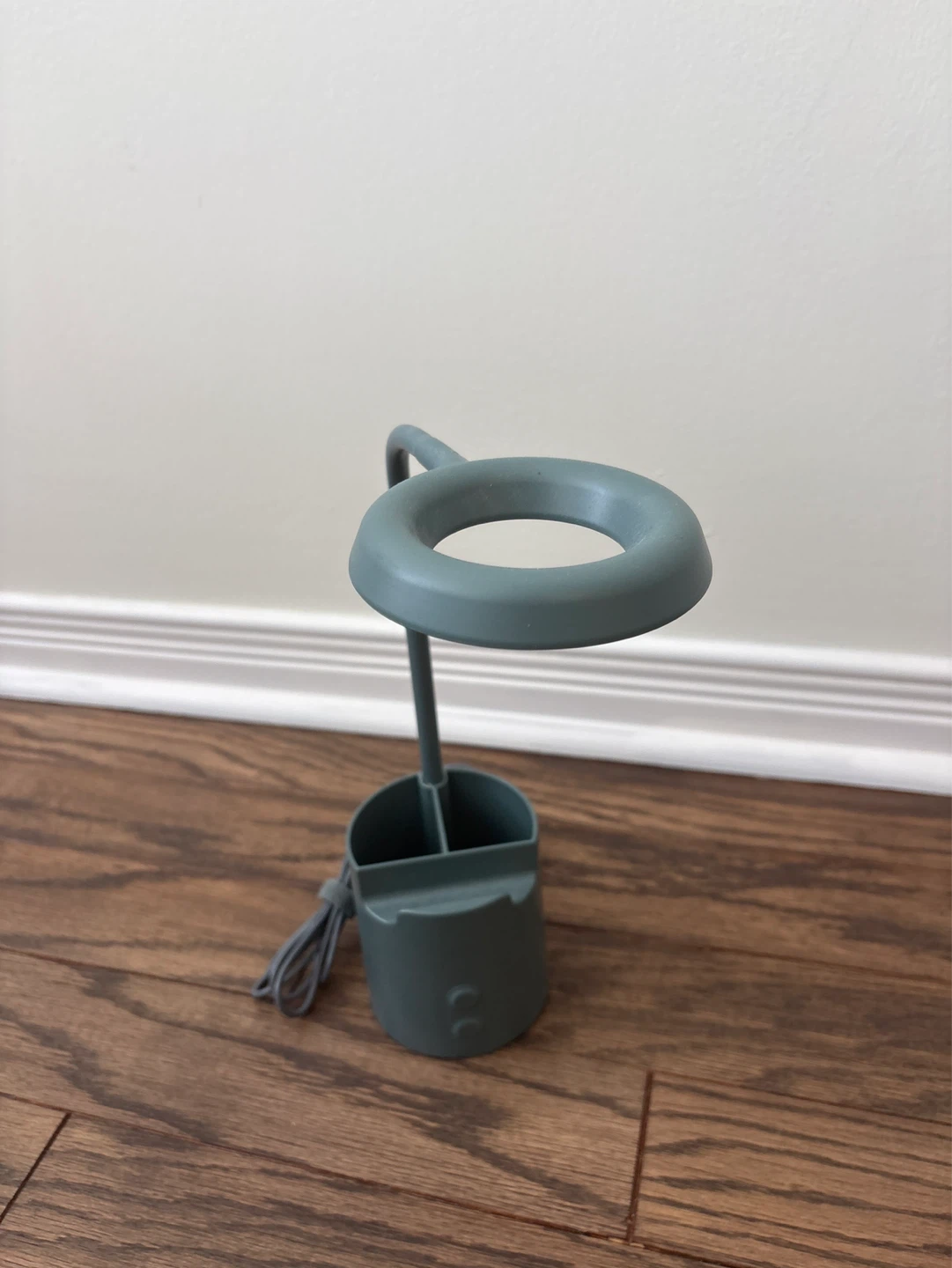 IKEA Small Teal Desk Lamp with Holder
