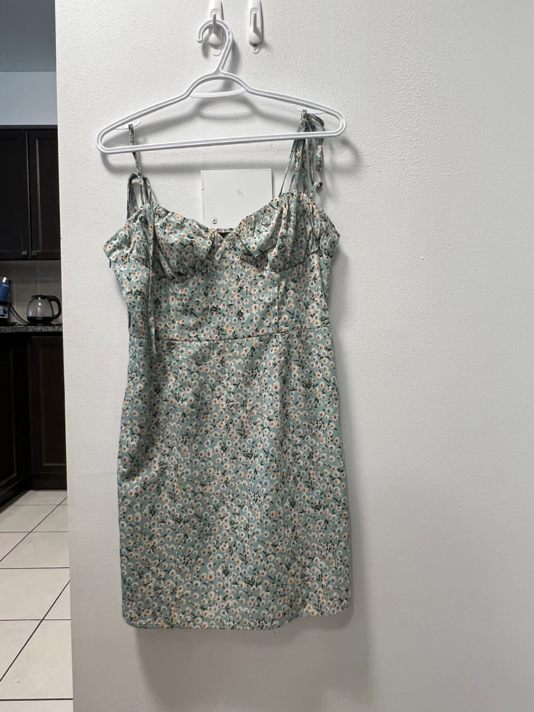 SHEIN Floral Print Mini Dress