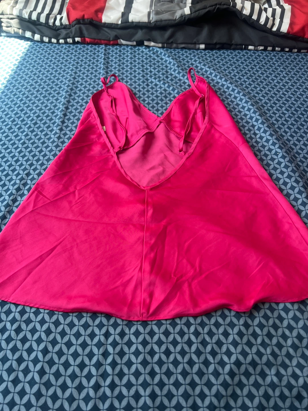 La Vie en Rose Pink Slip Dress XS/TP - photo 2