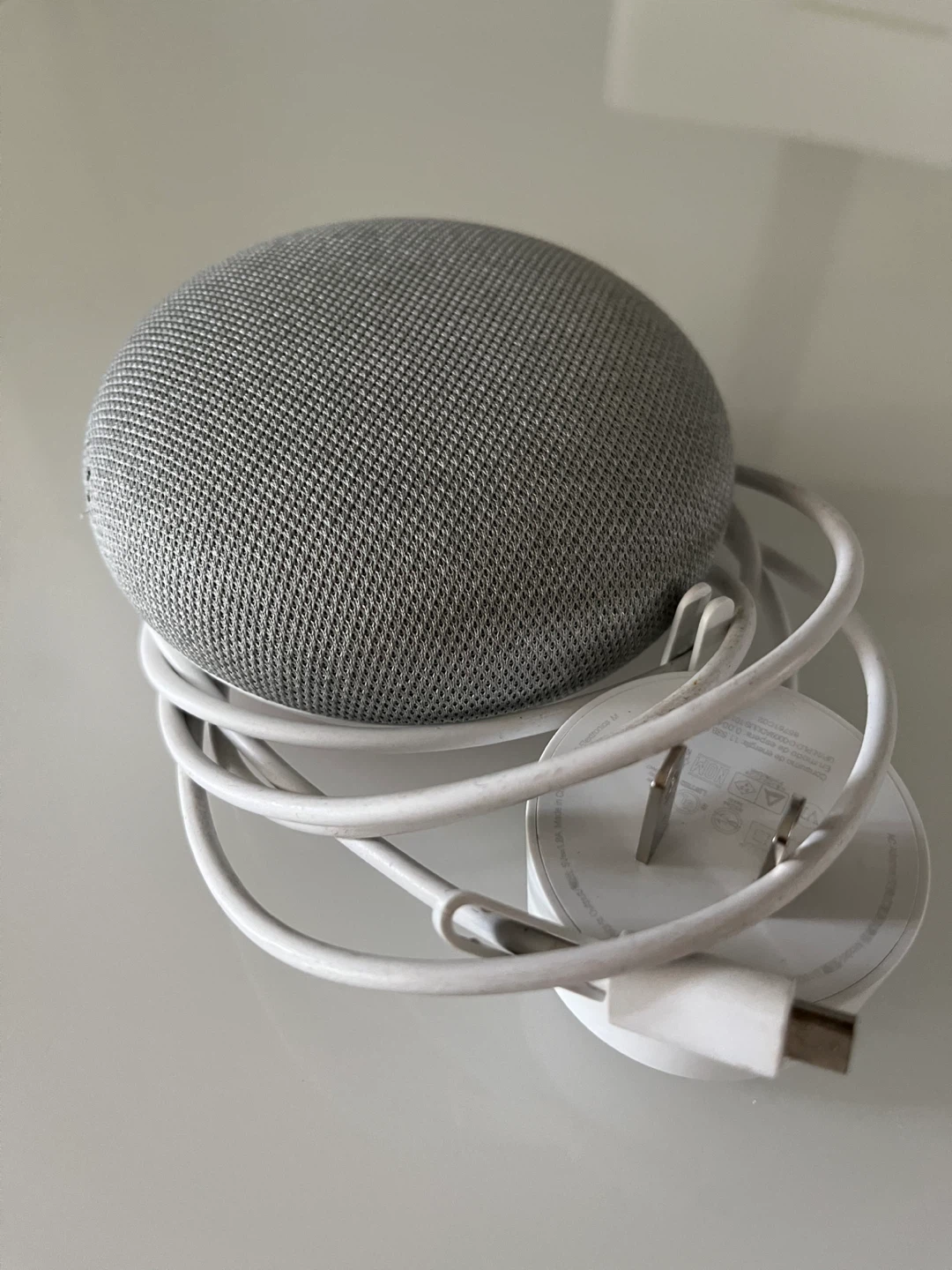 Google Nest Mini (2nd Gen) Smart Speaker - Charcoal