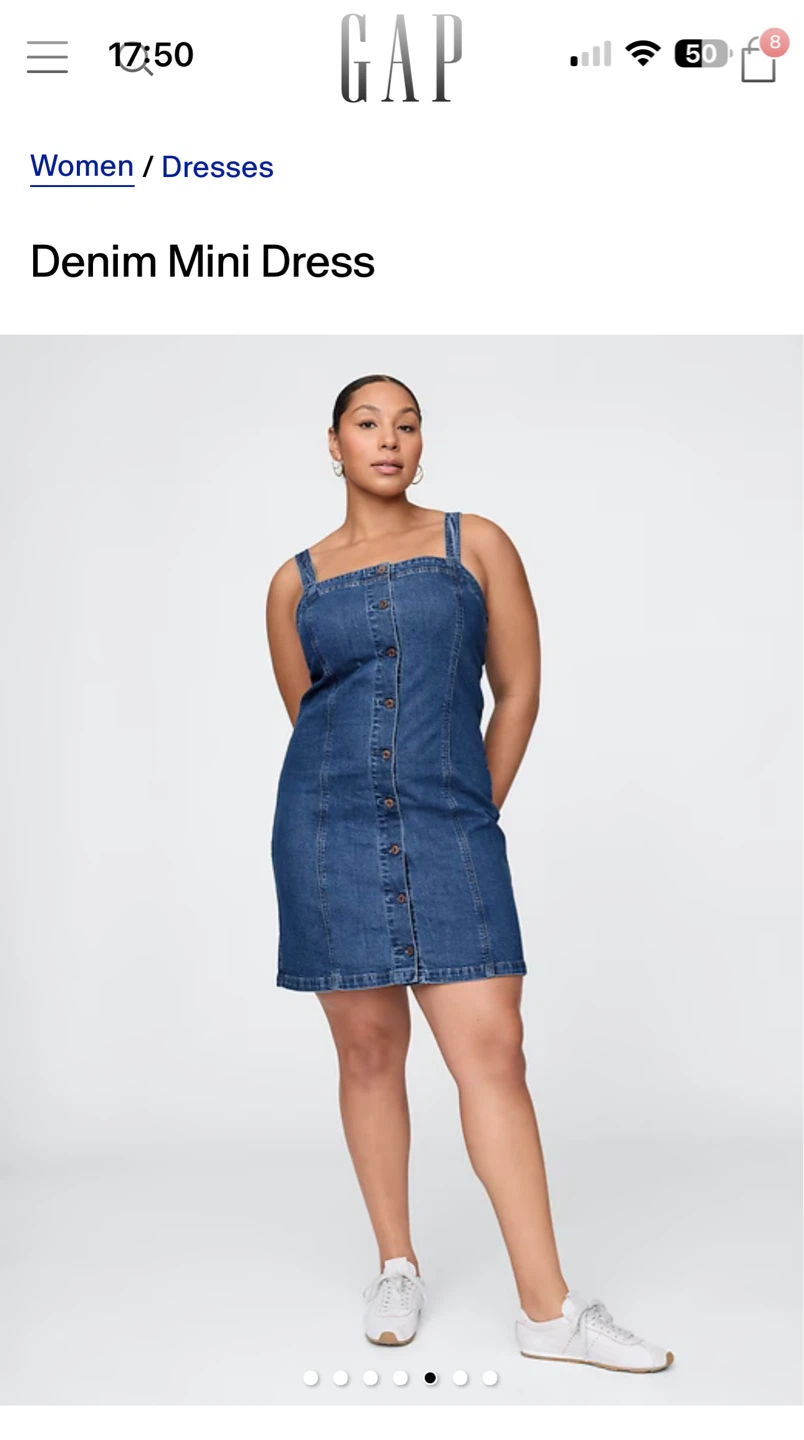Brand new with tag GAP Denim Dress size XL (original $89.95) - photo 3