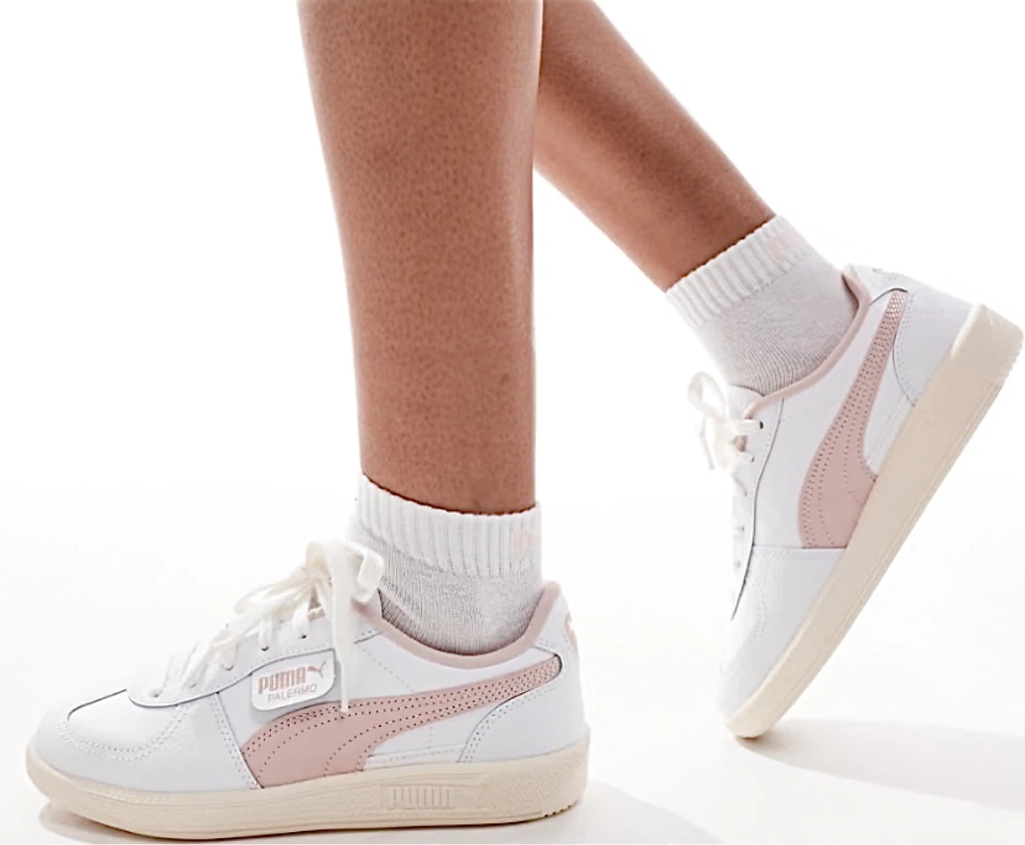 Puma Womens Sneakers Palermo FS Leather Running Shoes NEW