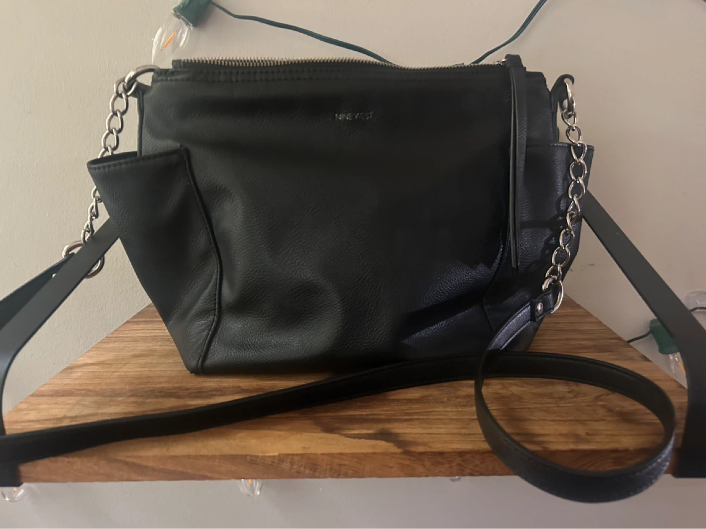 Nine West Black Crossbody Purse
