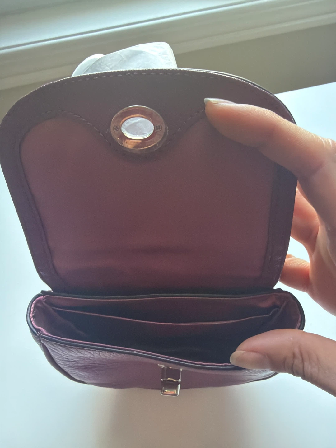 Coach Park mini crossbody Leather Bag -Rose - photo 2