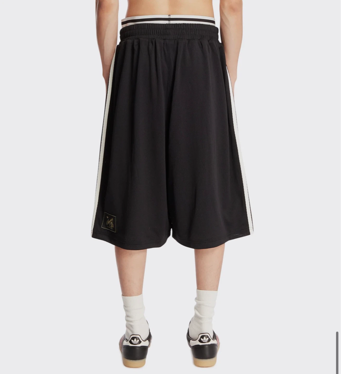 Adidas Originals x Willy Chavarria Black Long Shorts - photo 3